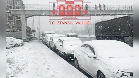 İstanbul’da Kar Engeli: Okullar Tatil, Motosiklet ve Kuryelere Yasak!