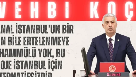 Vehbi Koç: ‘Kanal İstanbul’un Bir Gün Bile Ertelenmeye Tahammülü Yok, Bu Proje İstanbul İçin Alternatifsizdir’