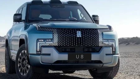 BYD’nin 24 ayar altın logolu yeni SUV modeli U8L, boyutları ve teknolojisiyle dikkat çekti